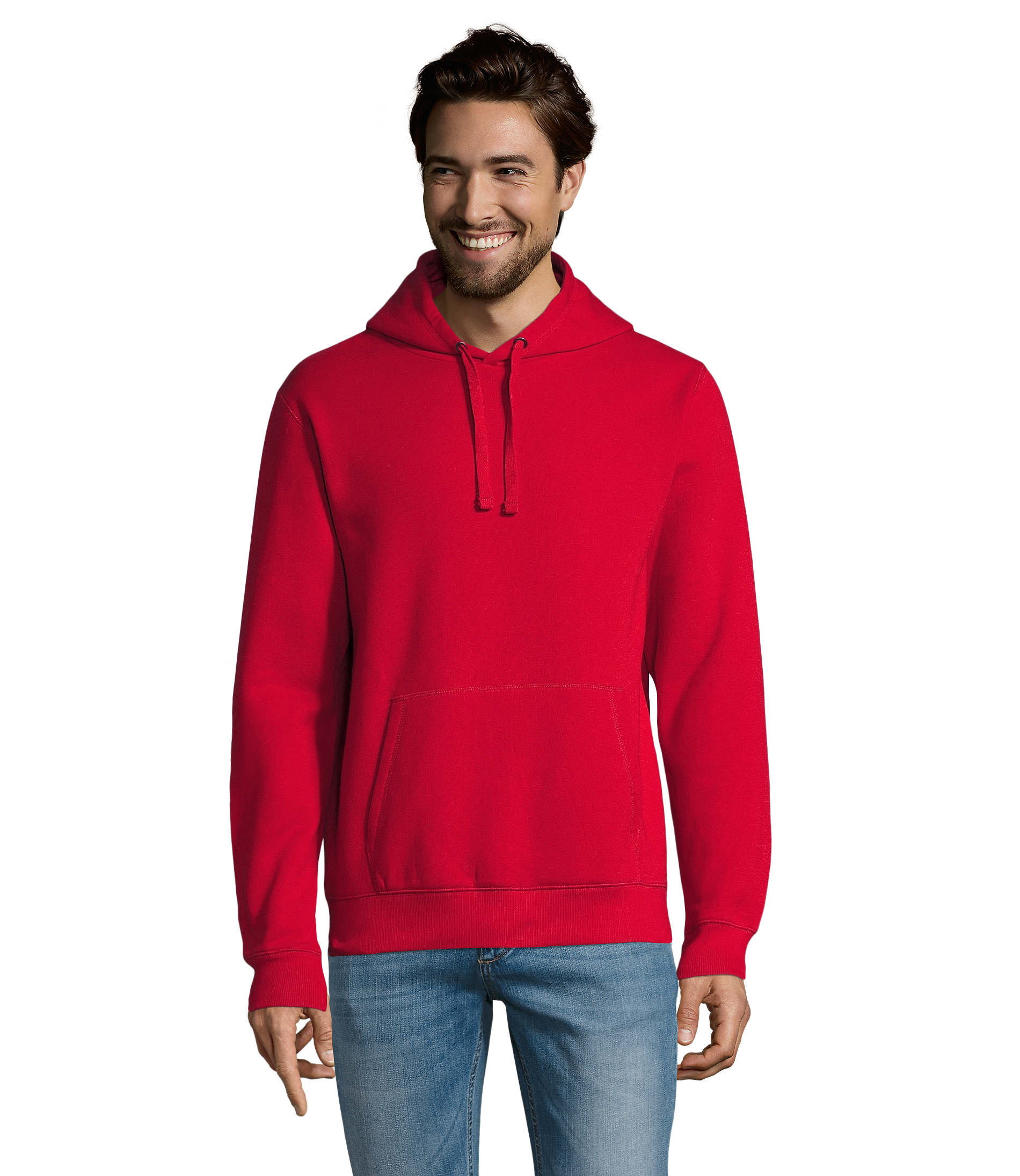 Sweat homme promotionnel 280g - Spencer Rouge 1